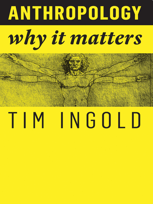 Title details for Anthropology by Tim Ingold - Available